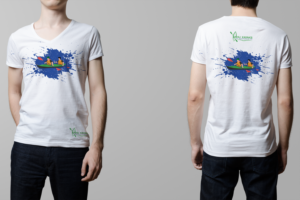 Fresh Funky New Zealand kayak company T shirt | T-Shirt-Design von IndreDesign