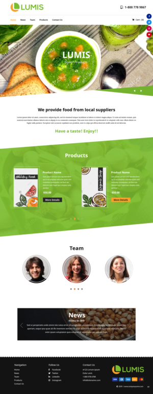 Wordpress Design by pb for this project | Design: #22872369