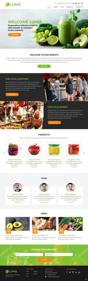 Wordpress Design by pb for this project | Design: #22872370