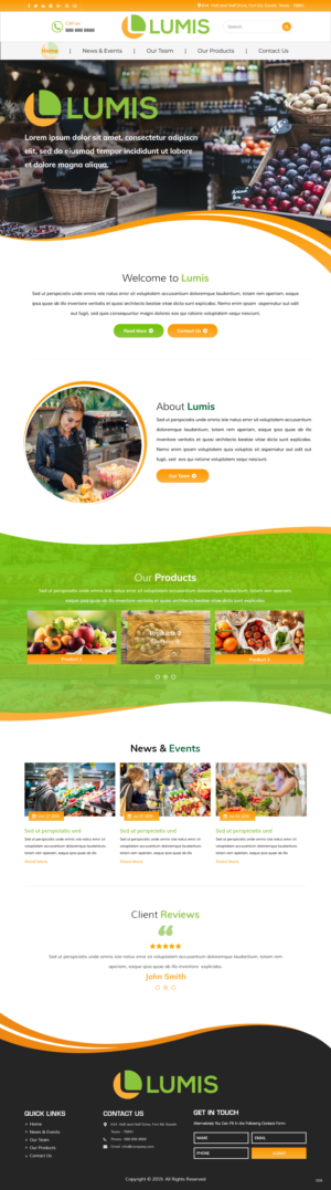 Wordpress Design by pb for this project | Design: #22872371