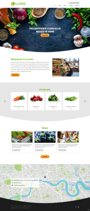 Wordpress Design by pb for this project | Design: #22872372