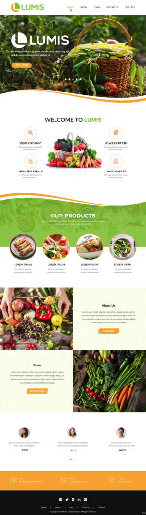 Wordpress Design by pb for this project | Design: #22872373