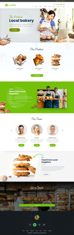 Wordpress Design by AbhishekRoyBunty for this project | Design: #22880617