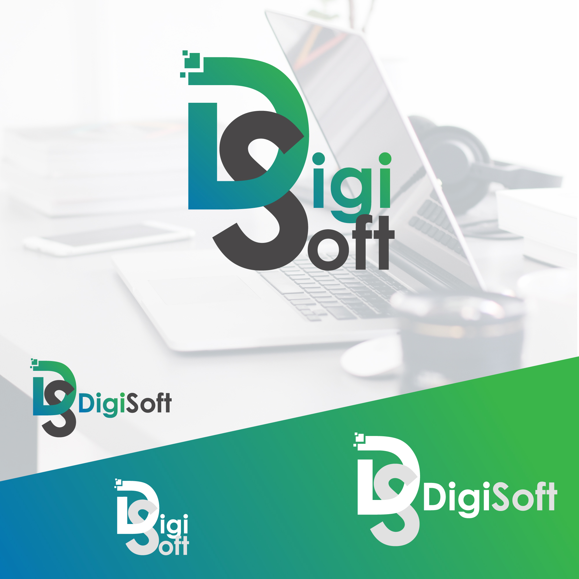 Logo Design by ravitaka for DigiSoft d.o.o. | Design #22912448