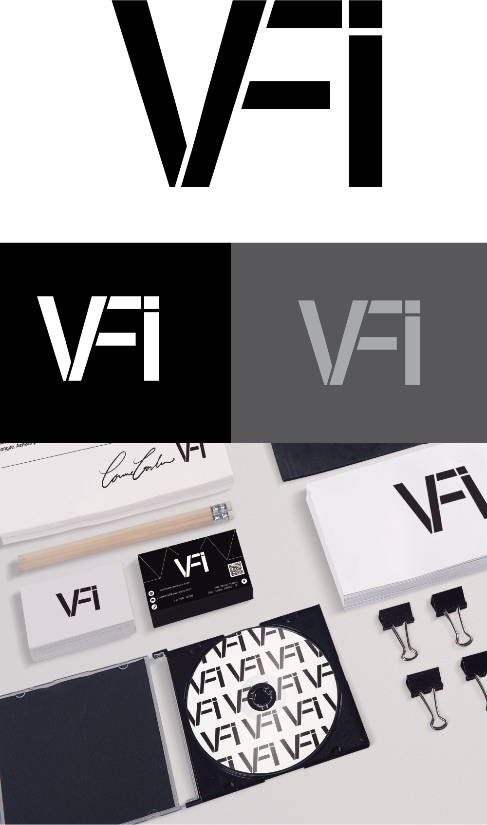 Logo Design by Rezengor 2 for VFI | Design #22901609