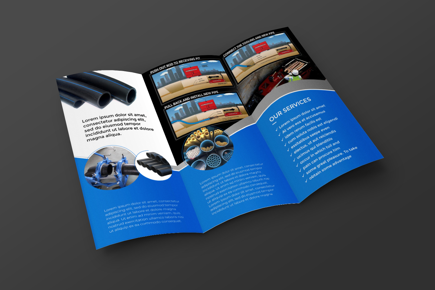 Flyer Design by ecorokerz for Florida Piping Solutions, LLC | Design #22884810