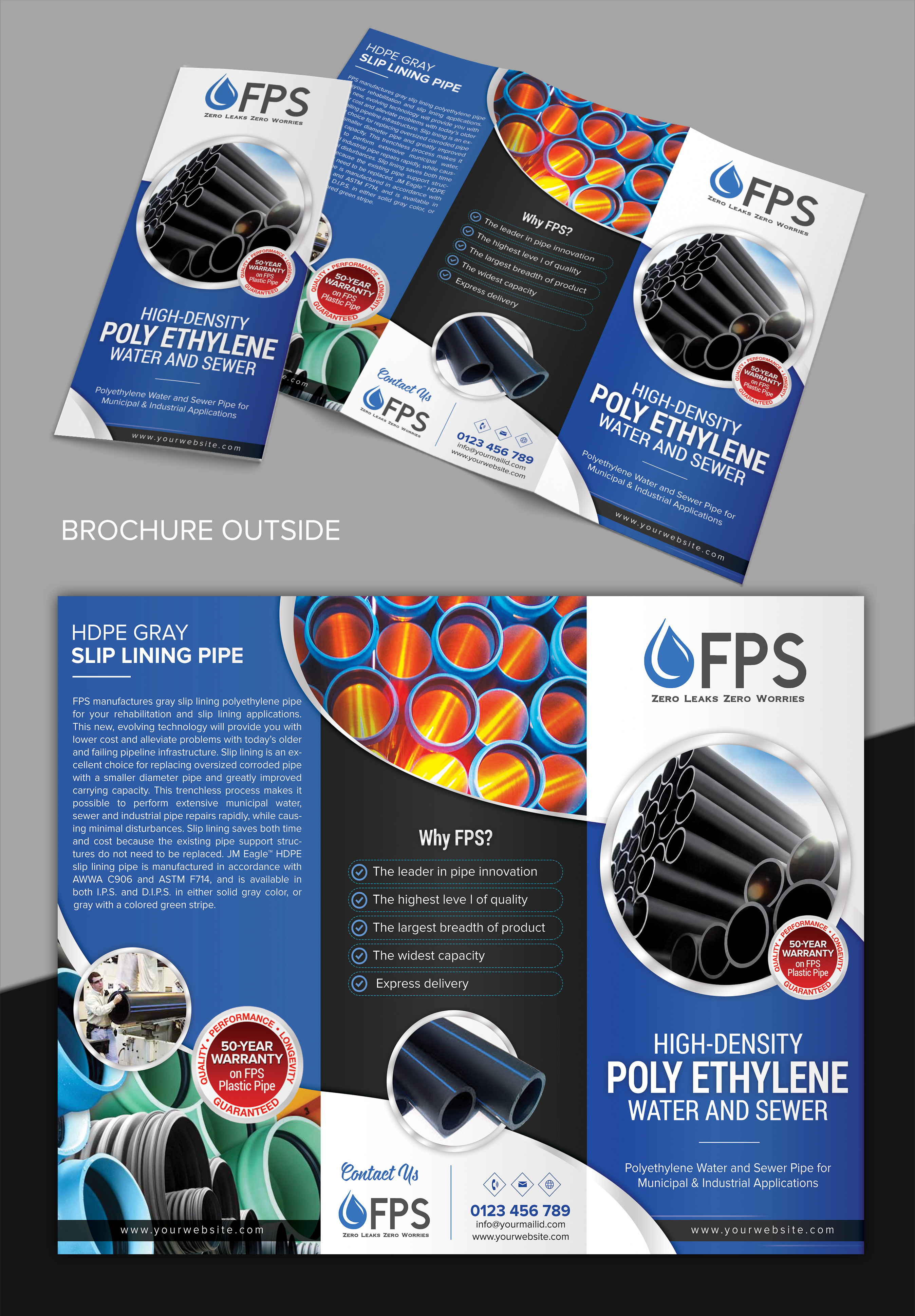 Flyer Design by SAI DESIGNS for Florida Piping Solutions, LLC | Design #22876873