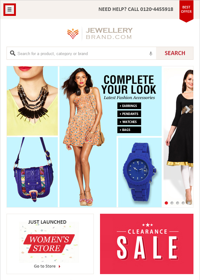 Web Design by dhaval170 for this project | Design #2989914
