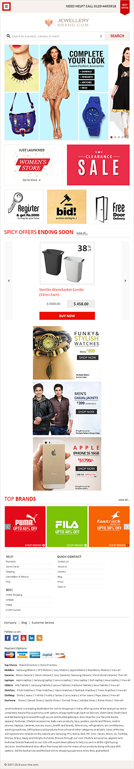 Web Design by dhaval170 for this project | Design: #2989957