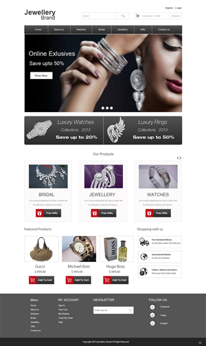 Web Design by pb for this project | Design: #2988890