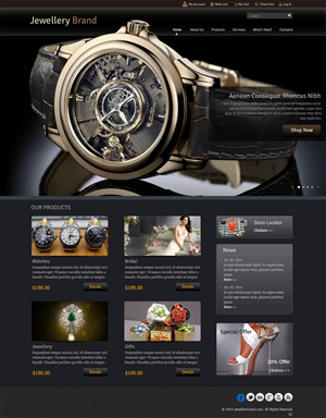 Web Design by pb for this project | Design: #2988892