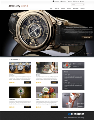 Web Design by pb for this project | Design: #2988894