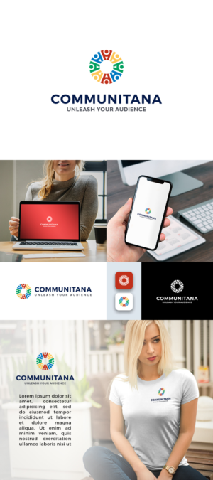 Logo Design by happybrain design for Communitana Sas | Design: #22882716