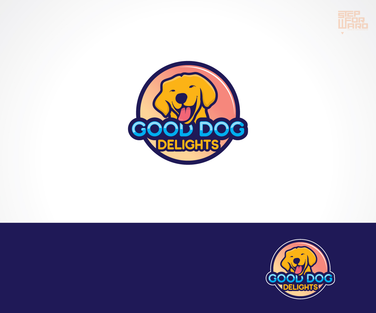 Logo Design by step forward 2 for Good Dog Delights | Design #22876496