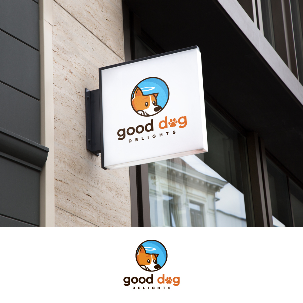 Logo Design by Gisella Guzmán for Good Dog Delights | Design #22924769