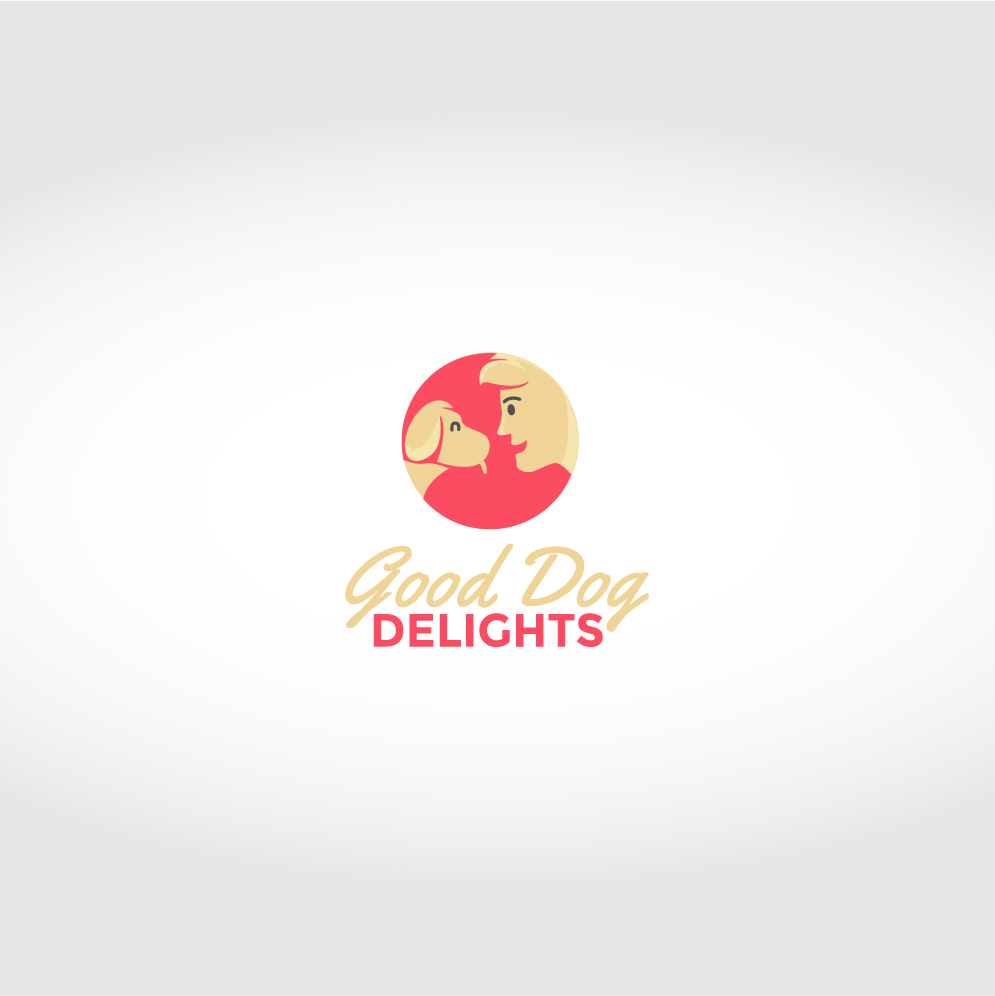 Playful, Personable Logo Design for Good Dog Delights by JadArt