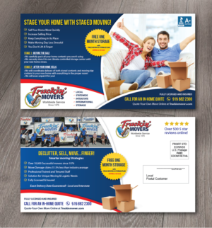 Diseño de Postal por alex989 para Truckin' Movers | Diseño: #22968462