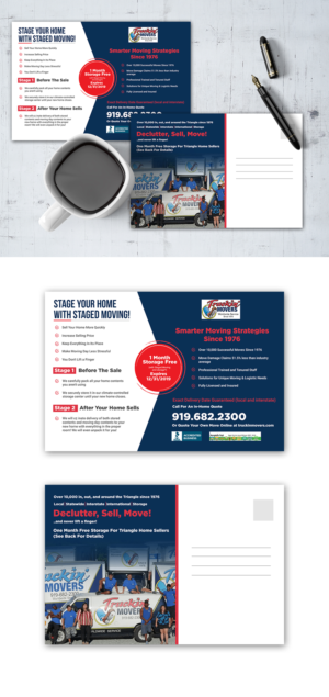 Diseño de Postal por debdesign para Truckin' Movers | Diseño: #22883156