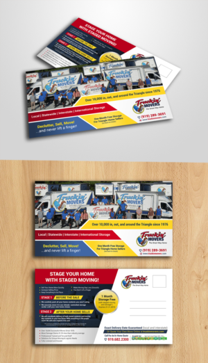 Truckin Movers Pre-Mover Postcard | Postcard Design by ecorokerz