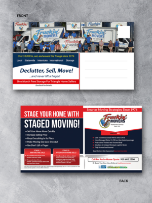 Diseño de Postal por innovative earth para Truckin' Movers | Diseño: #22891928
