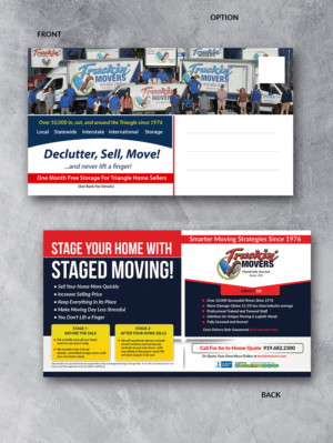 Truckin Movers Pre-Mover Postcard | Postcard Design by innovative earth