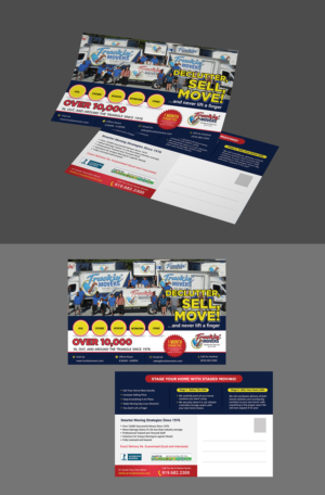 Truckin Movers Pre-Mover Postcard | Postcard Design by Schöpfer