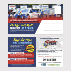 Postcard Design by nadun prabodhana for Truckin' Movers | Design: #22874978