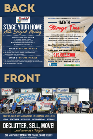 Postcard Design by HeshanKavinda for Truckin' Movers | Design: #22895621