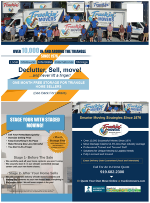 Truckin Movers Pre-Mover Postcard | Postcard Design by geni