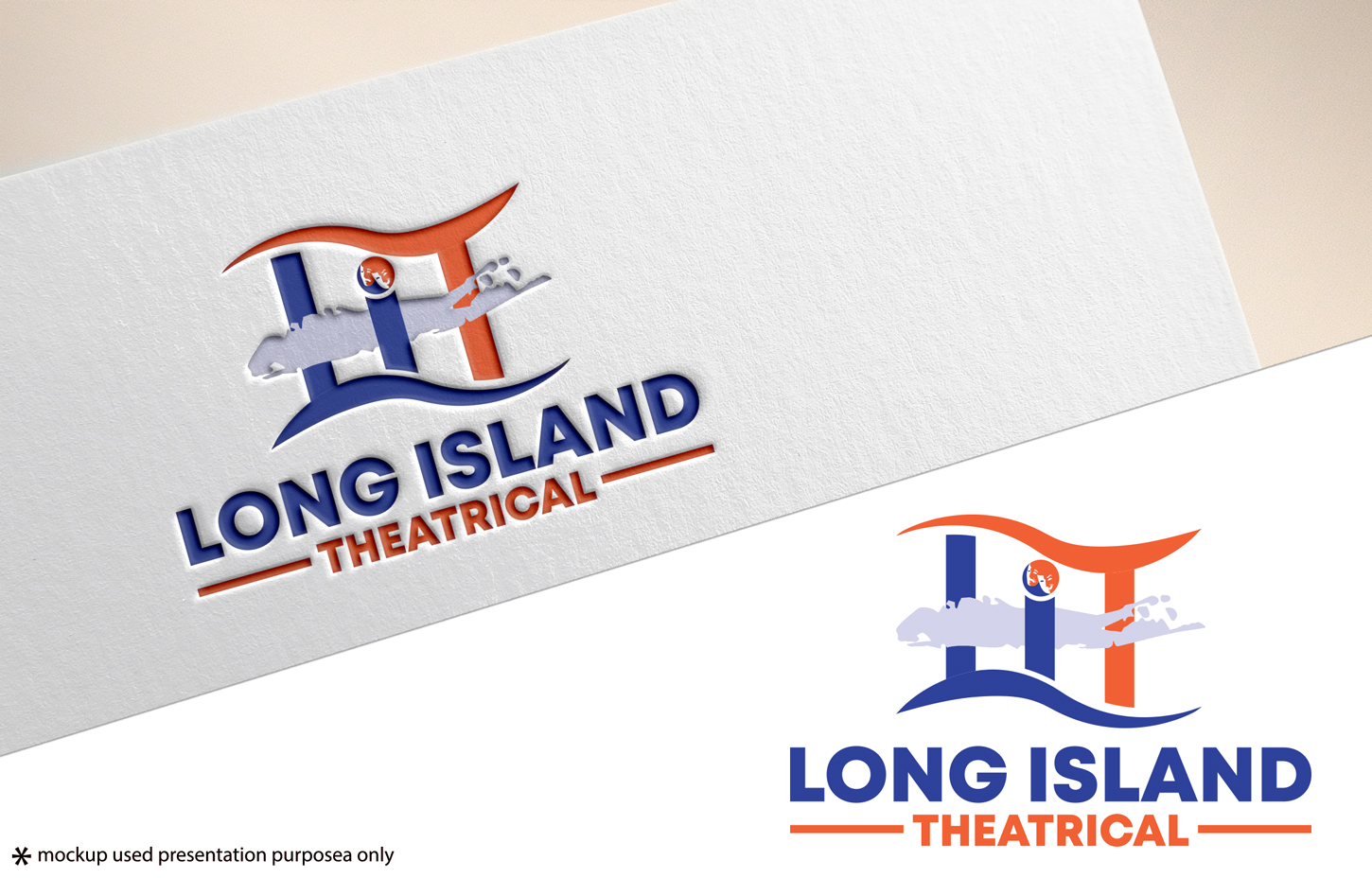 Logo-Design von Rubia@ für Long Island Theatrical | Design #22882507