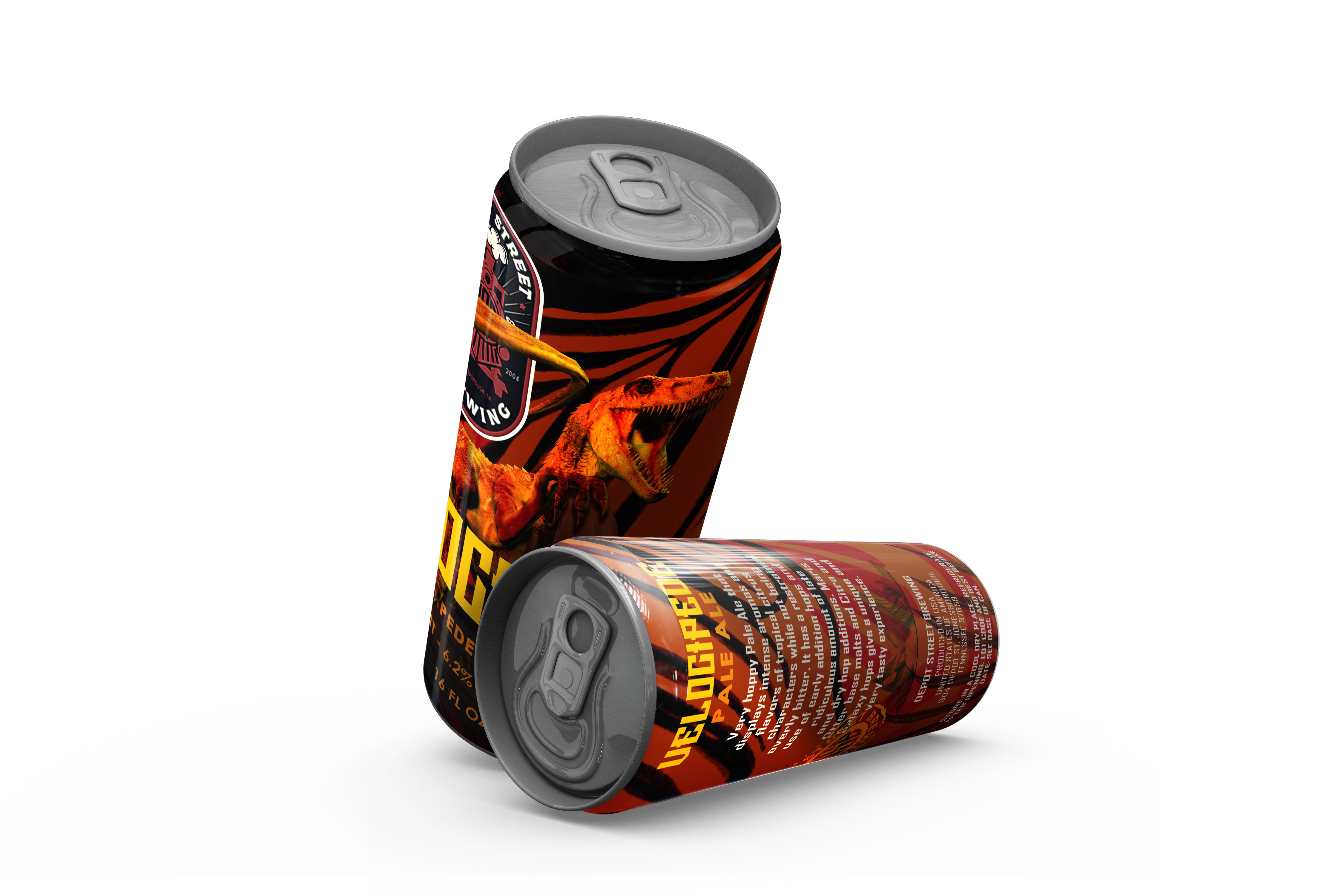 Label Design by Shené La Grange for Depot Street Brewing | Design #22917037