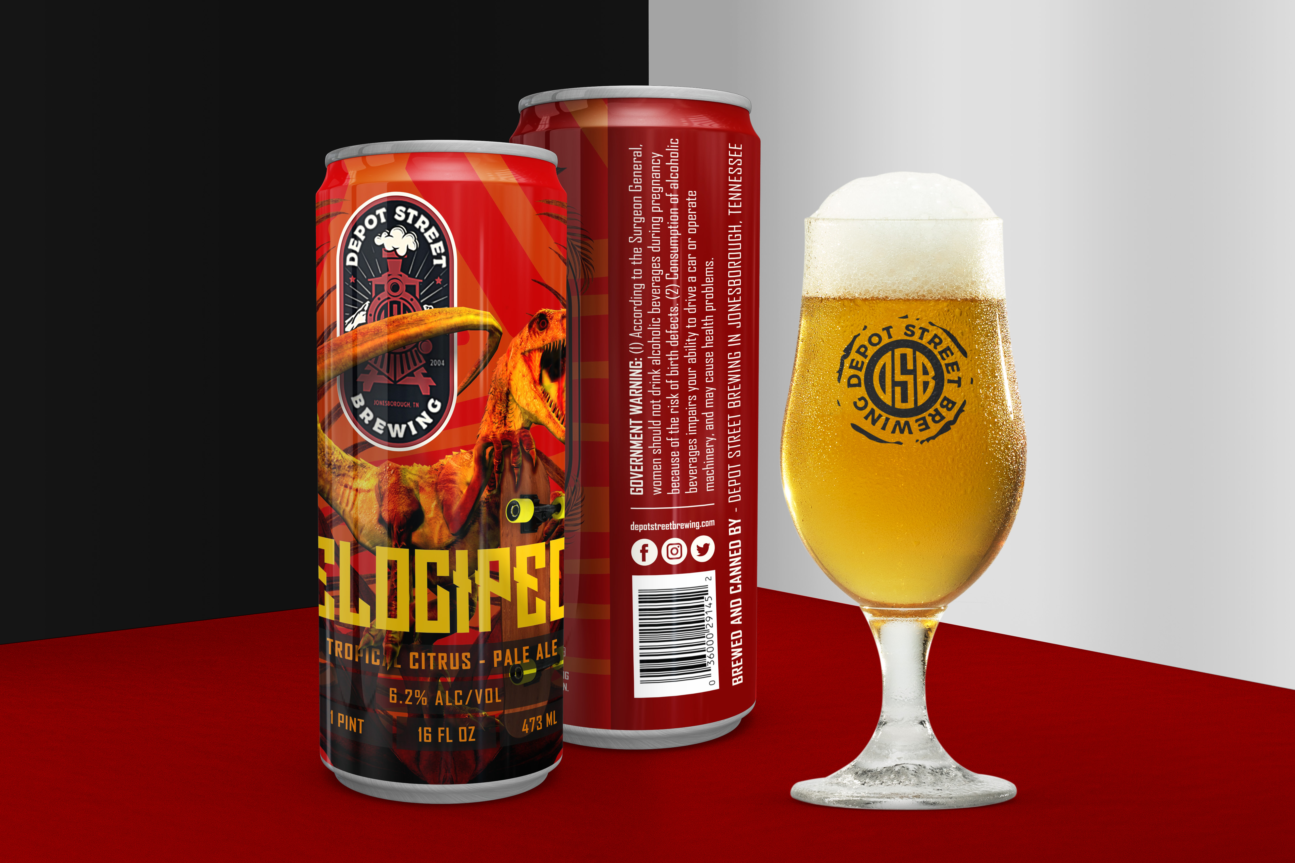 Label Design by Shené La Grange for Depot Street Brewing | Design #22930987