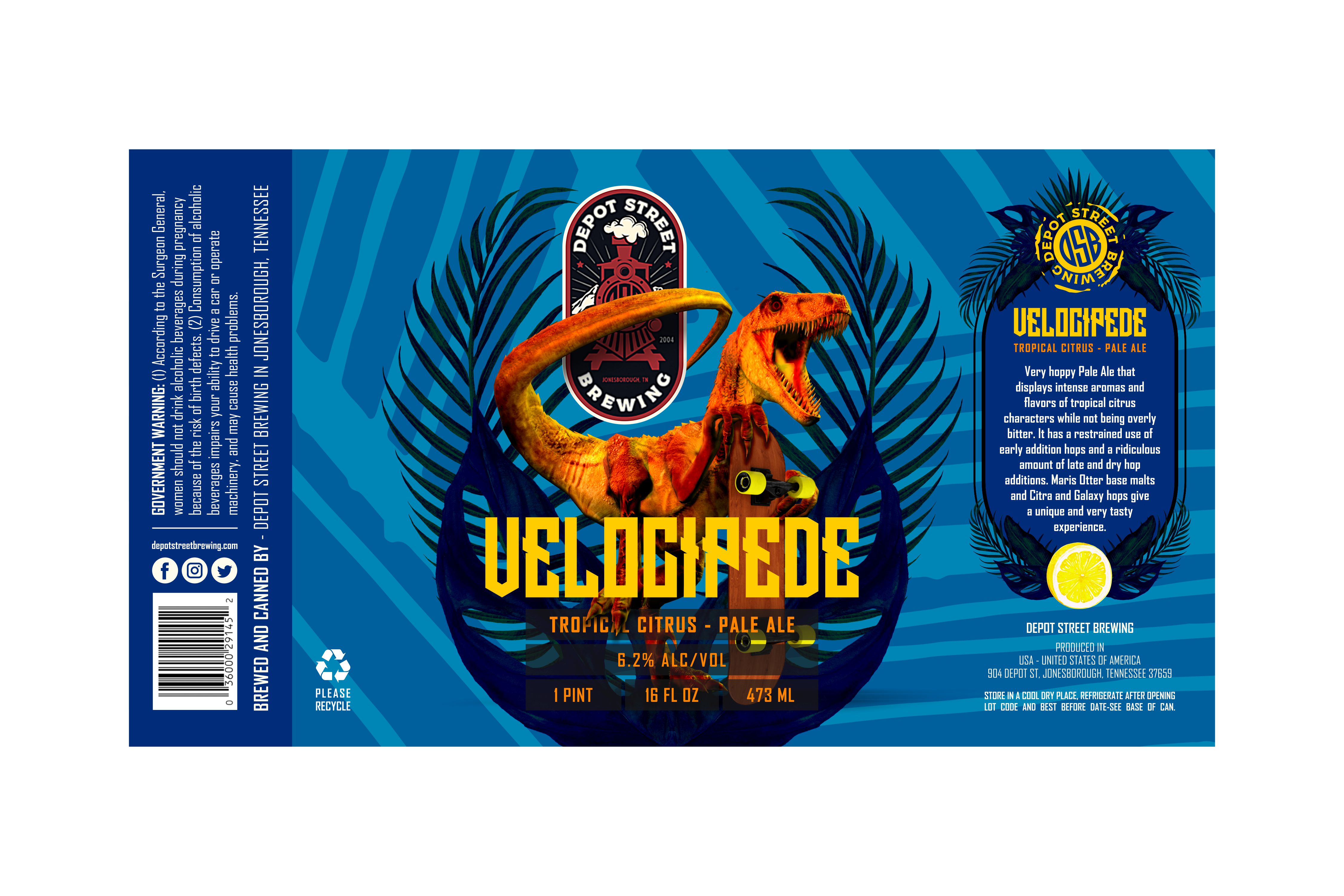 Label Design by Shené La Grange for Depot Street Brewing | Design #22932540