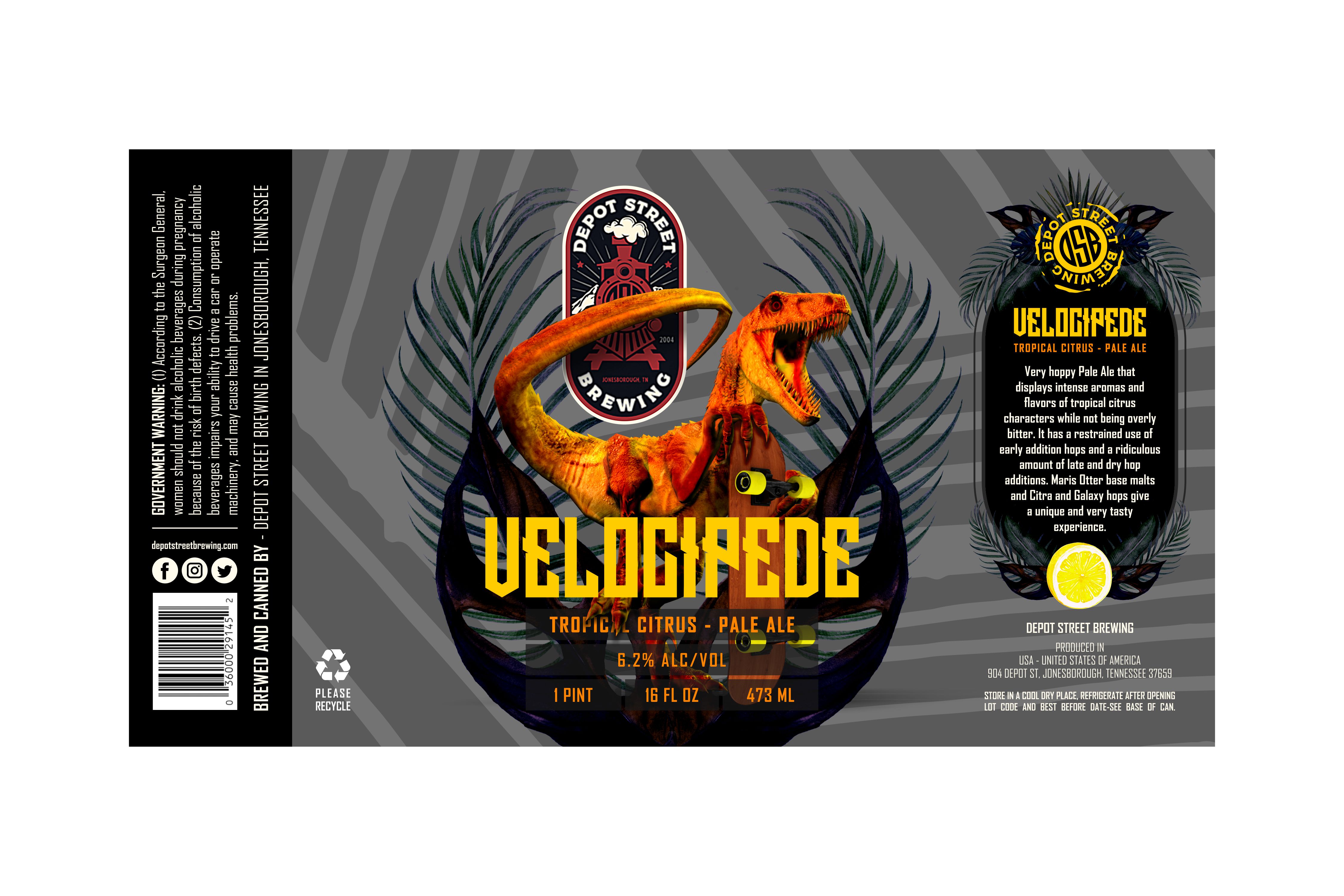 Label Design by Shené La Grange for Depot Street Brewing | Design #22932541