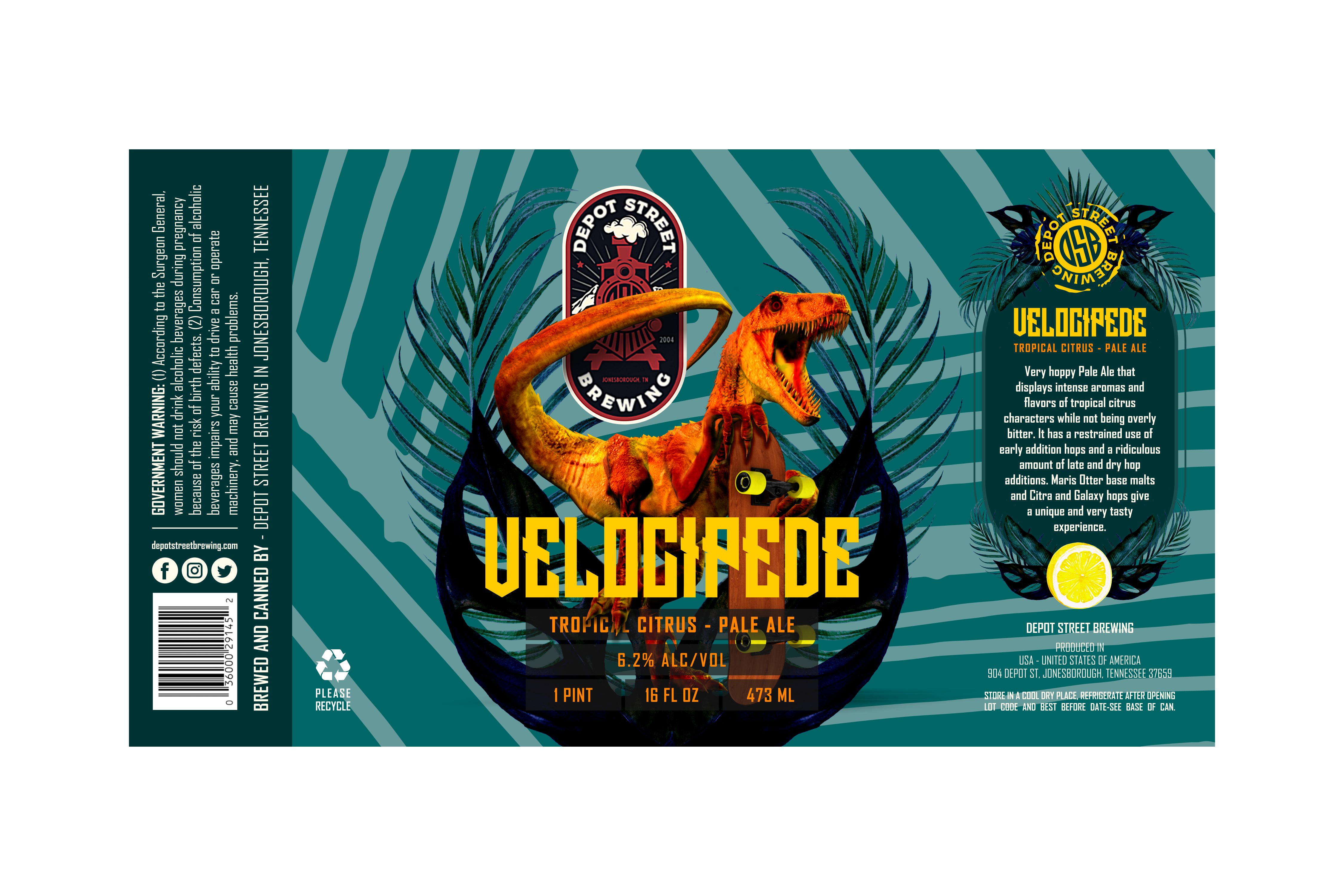 Label Design by Shené La Grange for Depot Street Brewing | Design #22932542