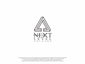 Next Level Archery | Logo Design by nusdofficial