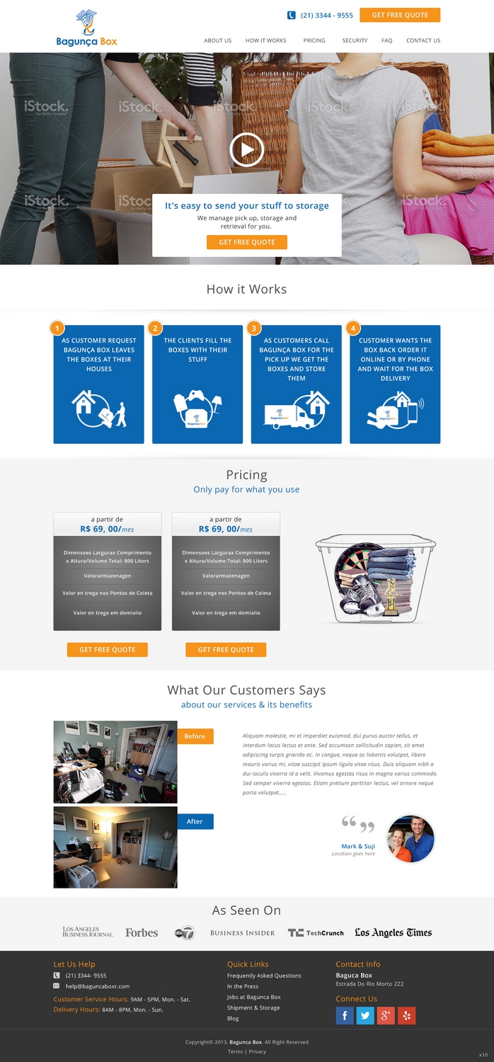 Web Design by pb for this project | Design #2995472