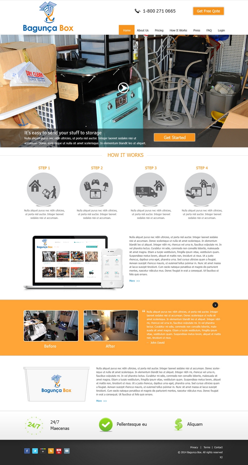 Web Design by pb for this project | Design #2995528