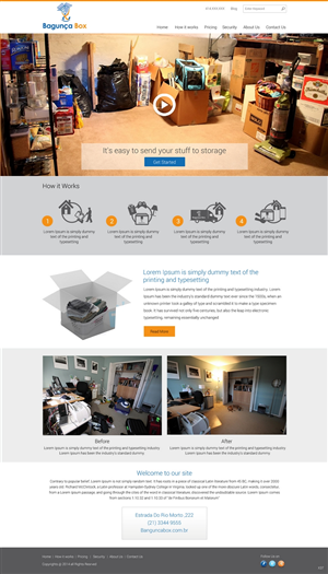 Web Design by pb for this project | Design: #2995545