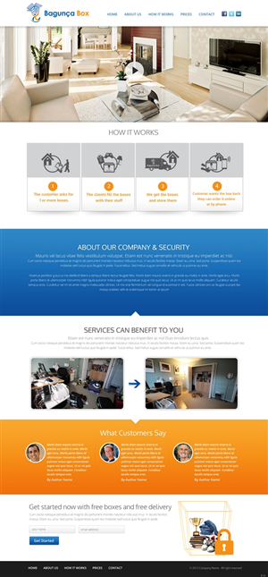 Web Design by pb for this project | Design: #2995547