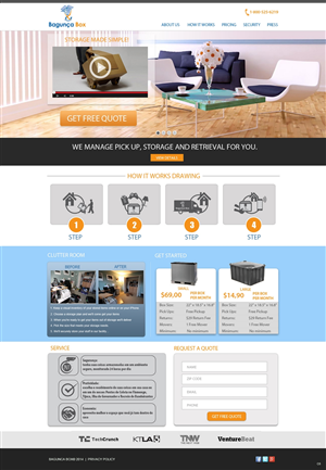 Web Design by pb for this project | Design: #2995553