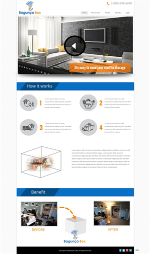 Web Design by pb for this project | Design: #3014474