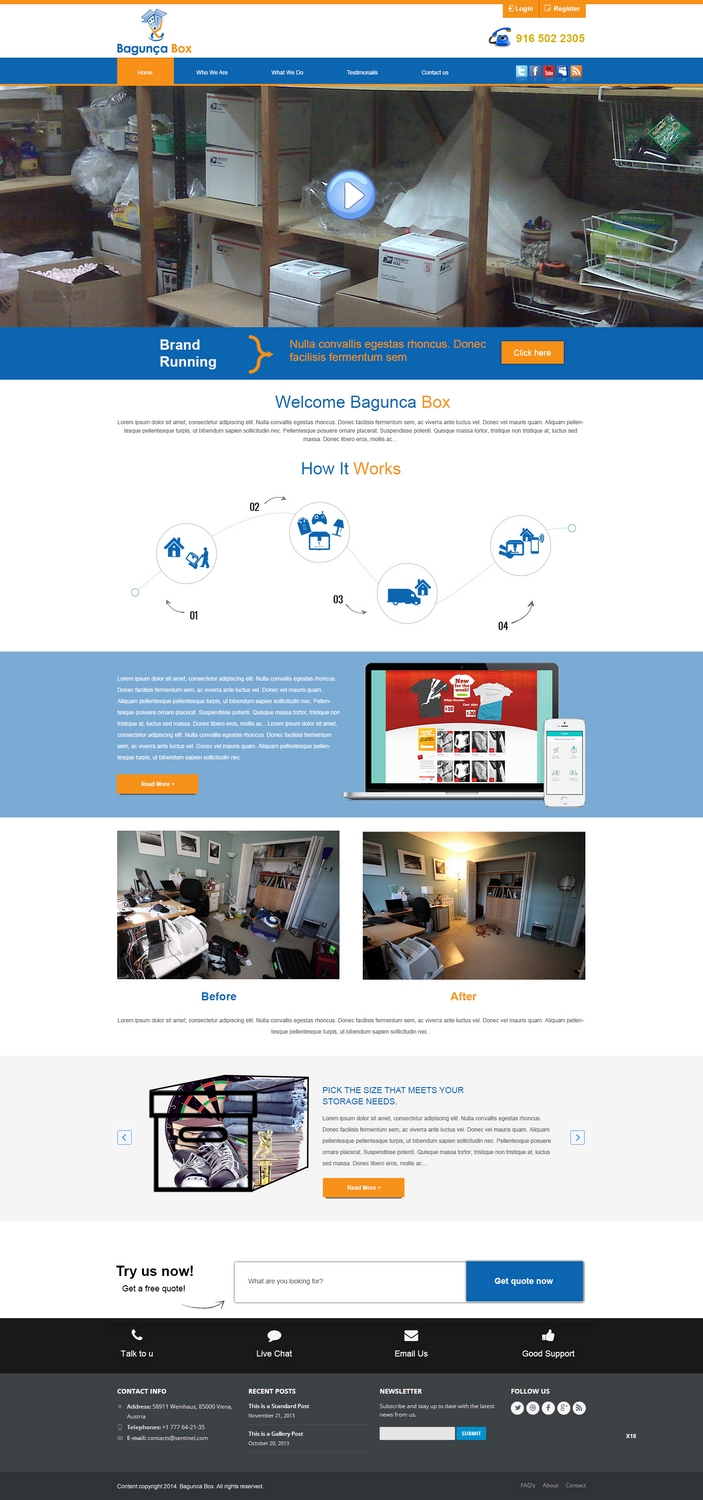 Web Design by pb for this project | Design #3014478