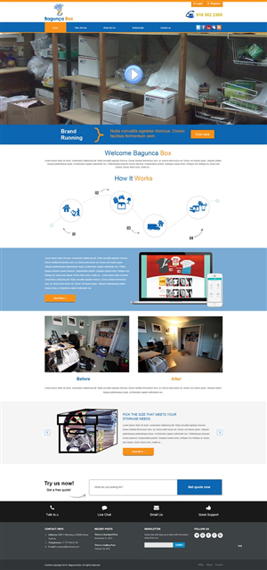 Web Design by pb for this project | Design: #3014478
