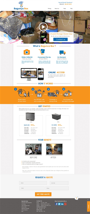 Web Design by pb for this project | Design: #3014481