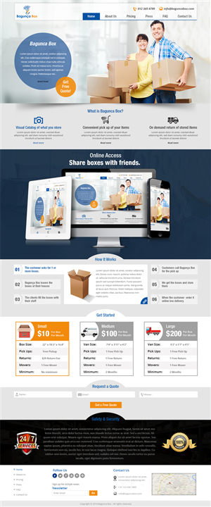 Web Design by Creative Usha for this project | Design #2977635