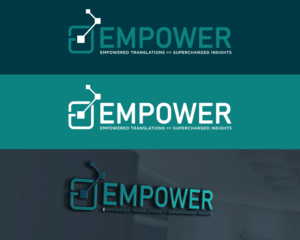 EMPOWER   Empowered Translations => Supercharged Insights | Diseño de Logo por Atec