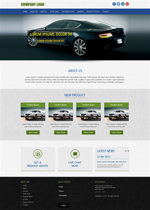 Web Design by GlobalTech for this project | Design: #2991864