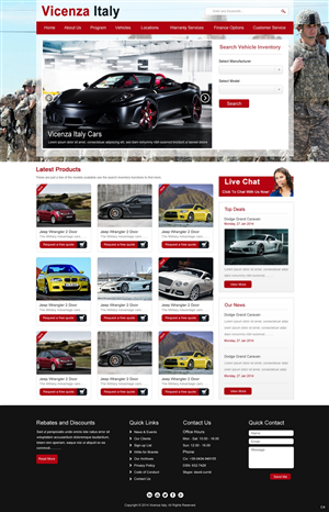 Web Design by pb for this project | Design: #2989018