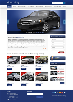 Web Design by pb for this project | Design: #2989028